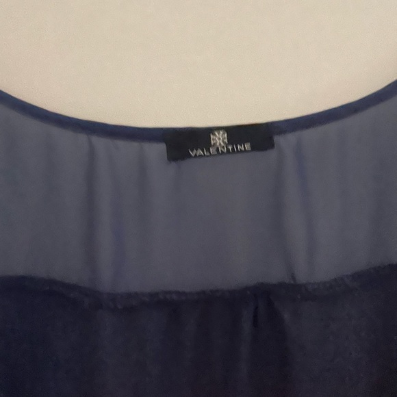 Valentine long sleeve draped blouse - Picture 2 of 3